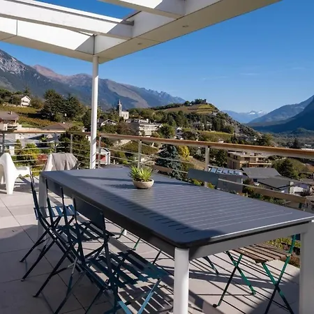 Big Modern Flat * Veyras