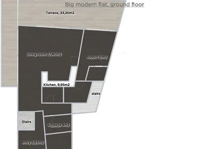 Big Modern Flat Appartement Veyras